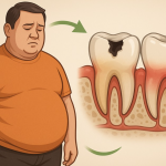 خطر چاقی بر سلامت دندان