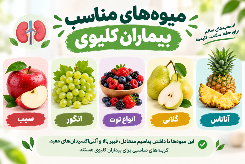 رژیم غذایی برای بیماران کلیوی و معرفی غذاهای مفید و مضر برای سلامت کلیه
